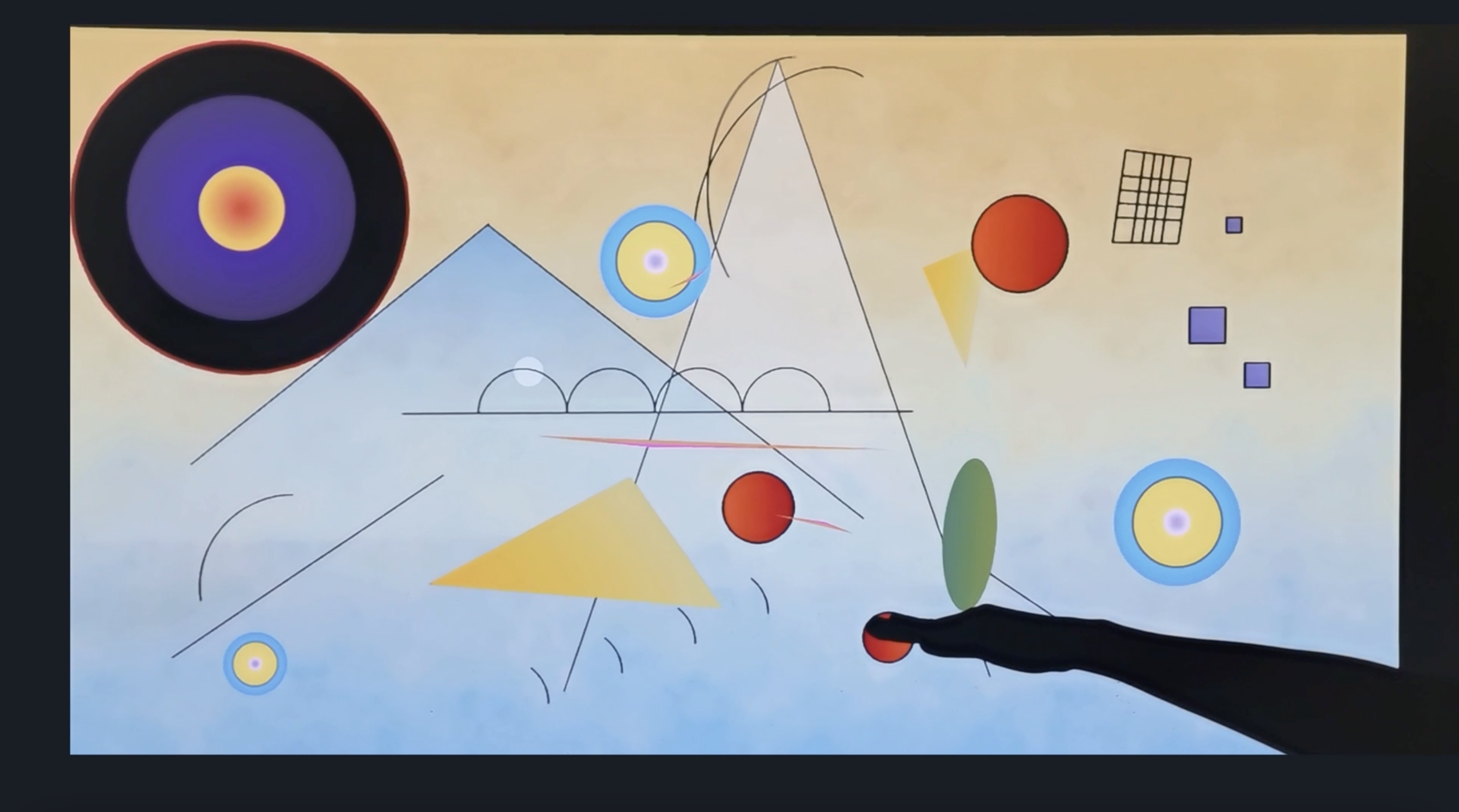 Fluid Soundscape: Touching Kandinsky
