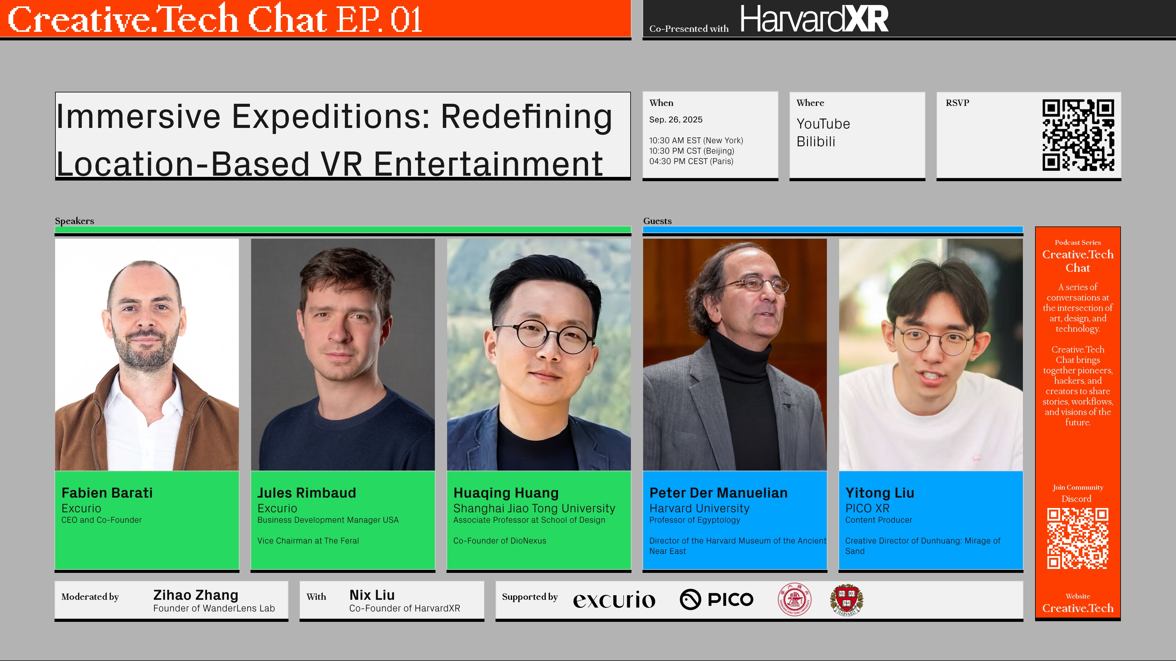 [CHAT] EP. 01 - Immersive Expeditions: Redefining Location-Based VR Entertainment